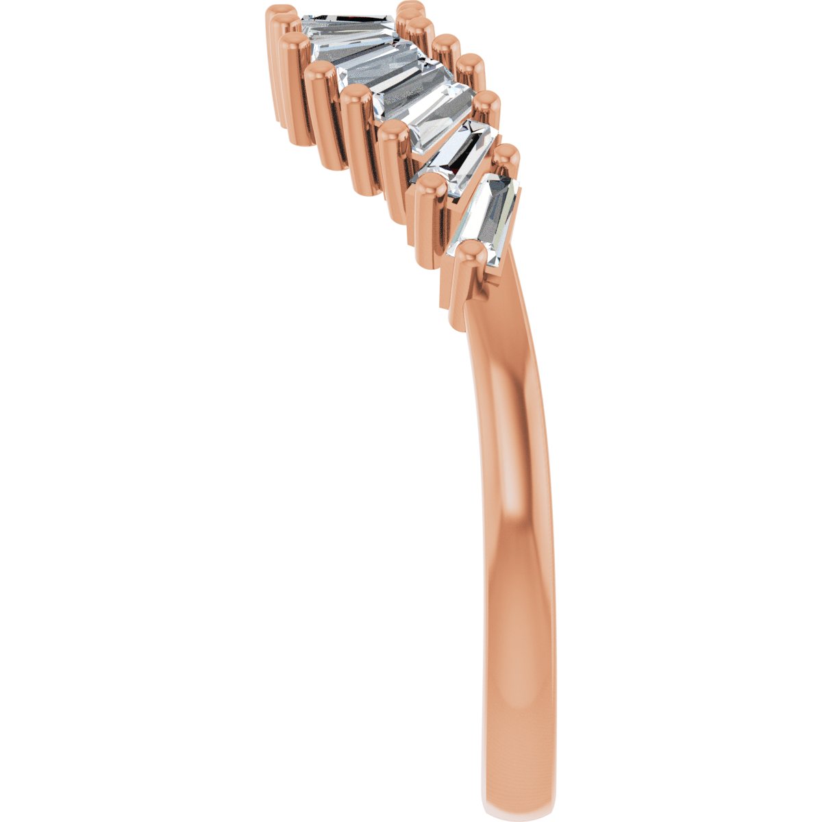 Accented Engagement Ring or Band