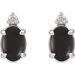 Accented Cabochon Earrings