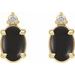Accented Cabochon Earrings