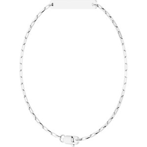 Engravable Bar & Paperclip-Style Link Bracelet