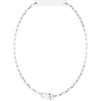 Engravable Bar & Paperclip-Style Link Bracelet