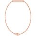 Engravable Bar & Paperclip-Style Link Bracelet