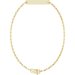 Engravable Bar & Paperclip-Style Link Bracelet