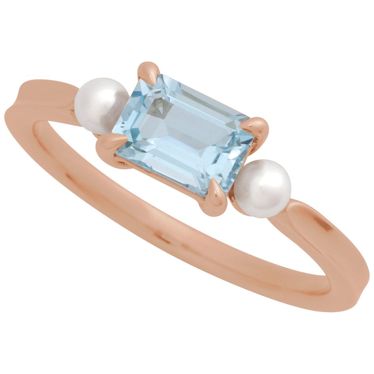 Accented Pearl Ring