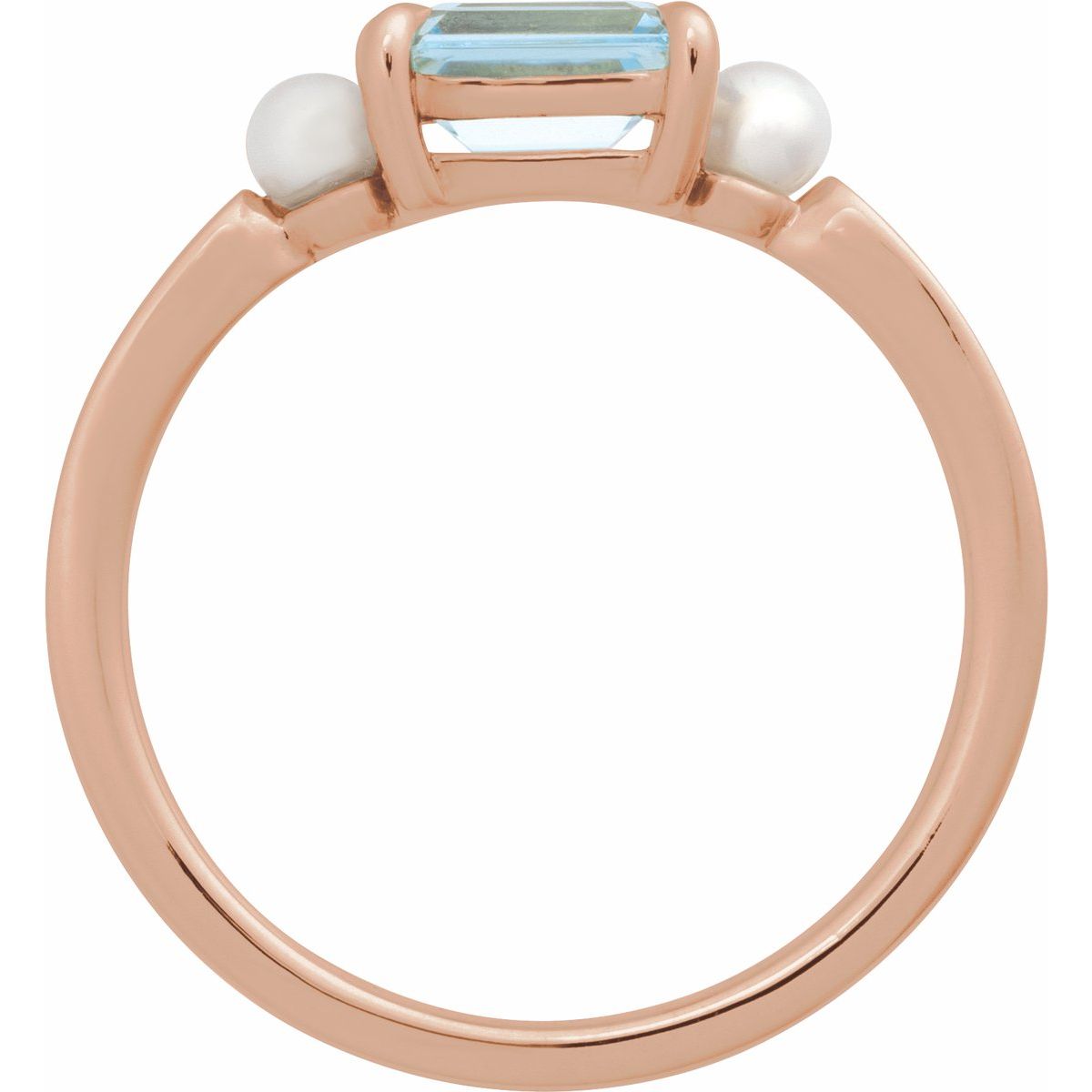 Accented Pearl Ring