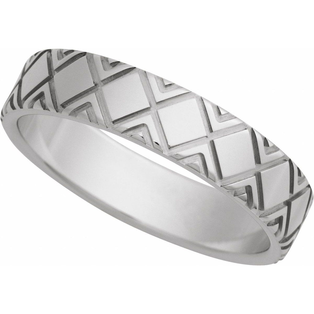 Faceted Pattern Band