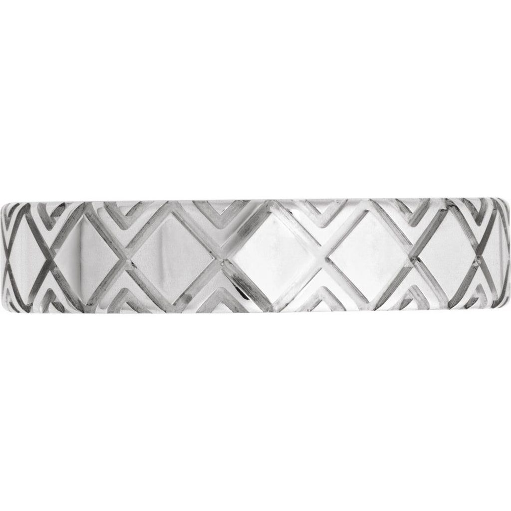 Faceted Pattern Band