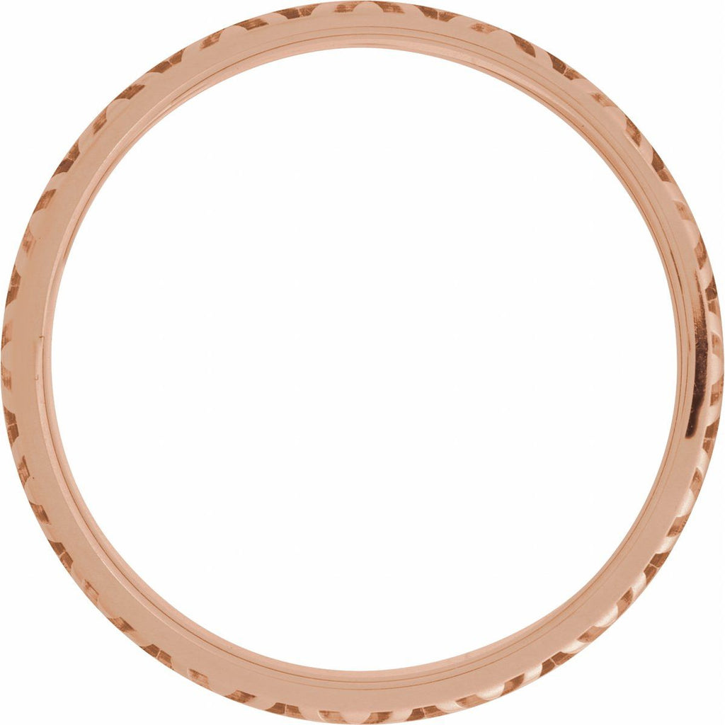 Faceted Pattern Band