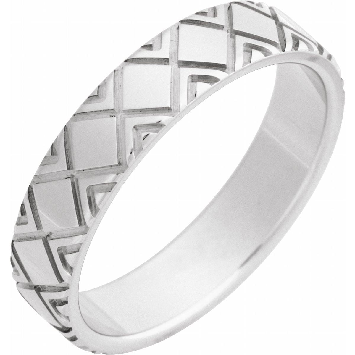 Faceted Pattern Band
