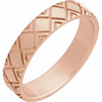 Faceted Pattern Band