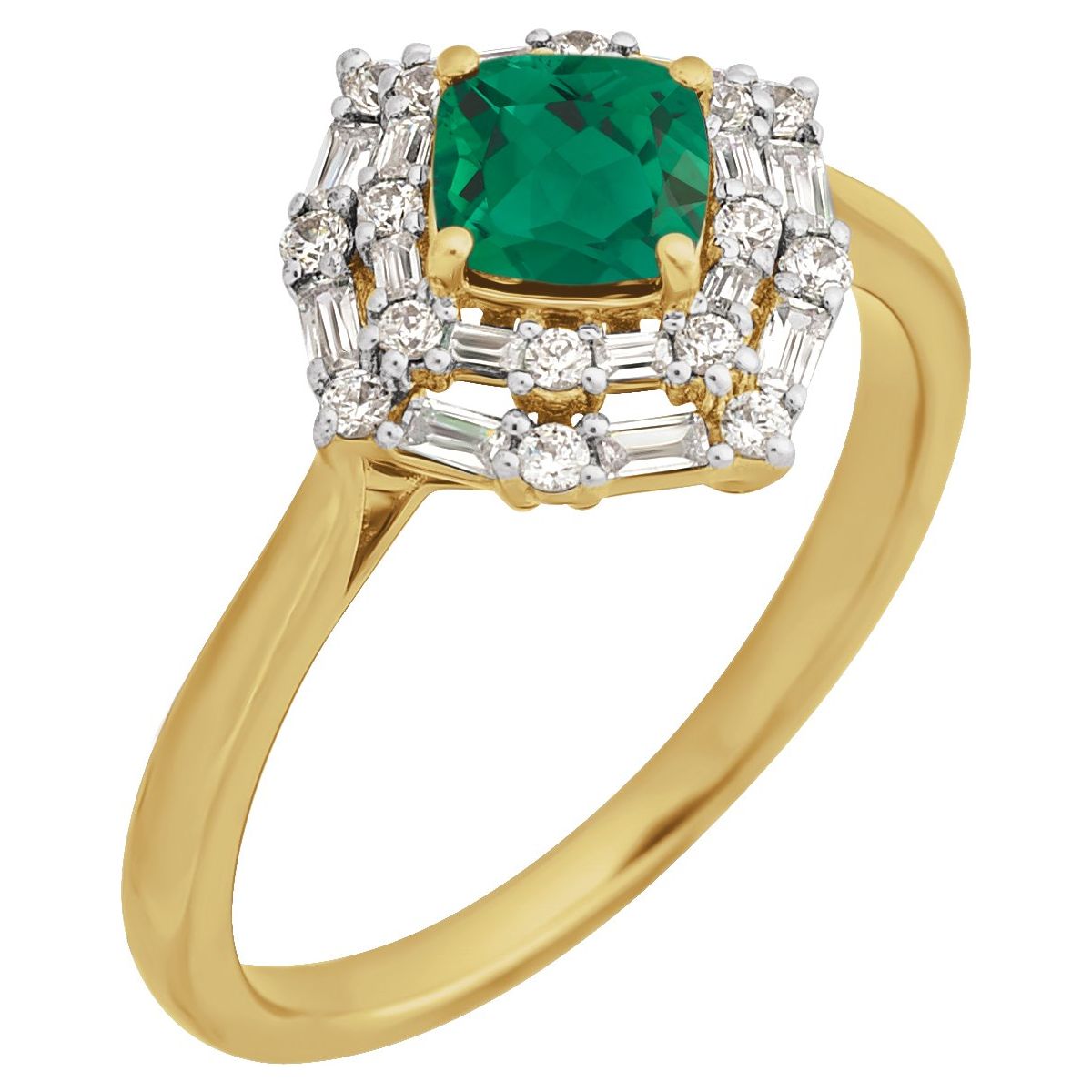 Halo-Style Ring