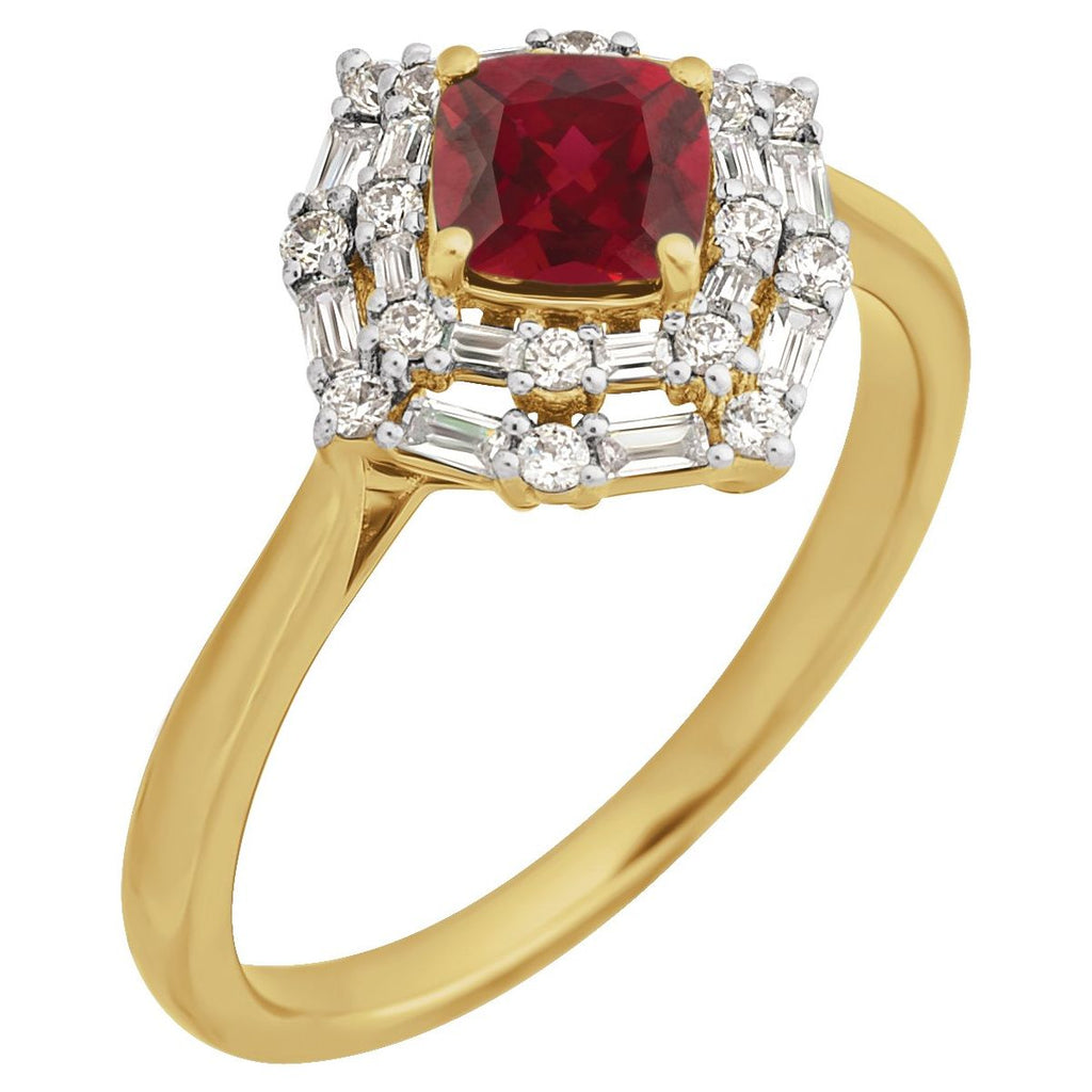 Halo-Style Ring