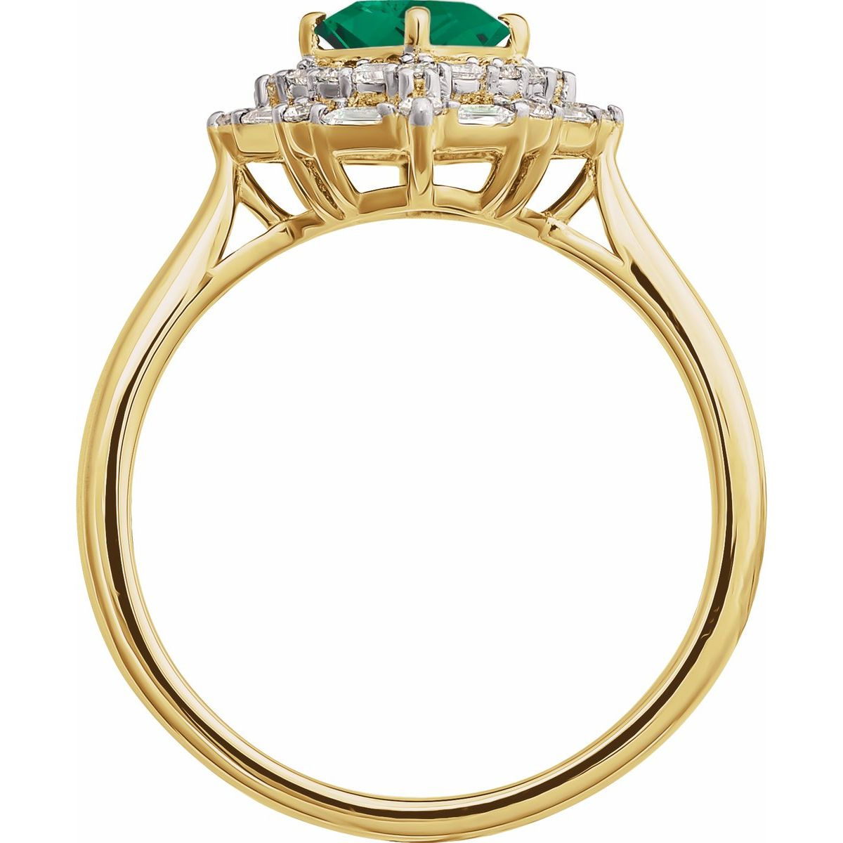 Halo-Style Ring