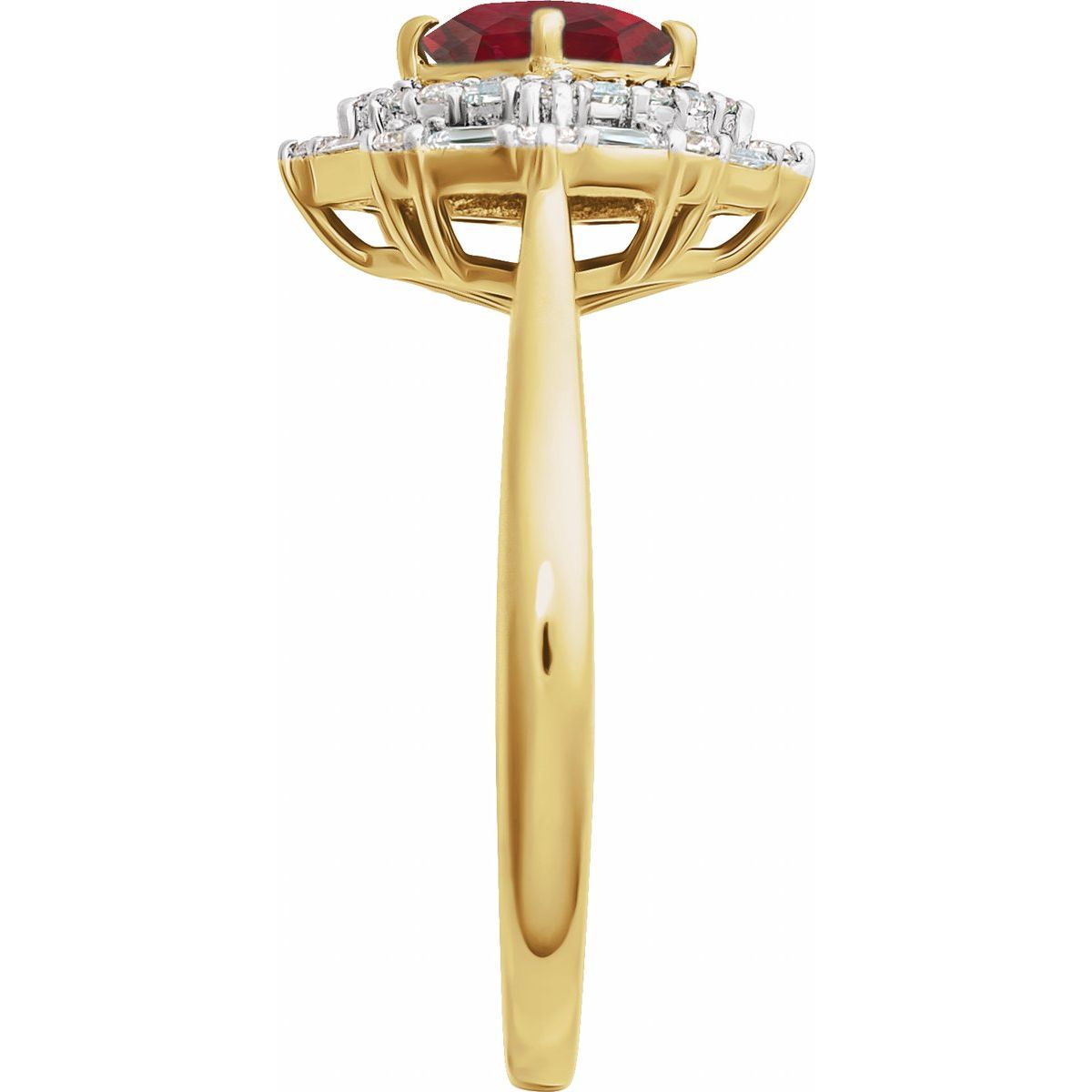 Halo-Style Ring