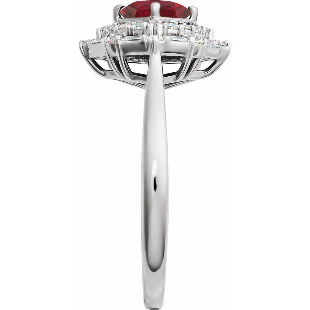 Halo-Style Ring