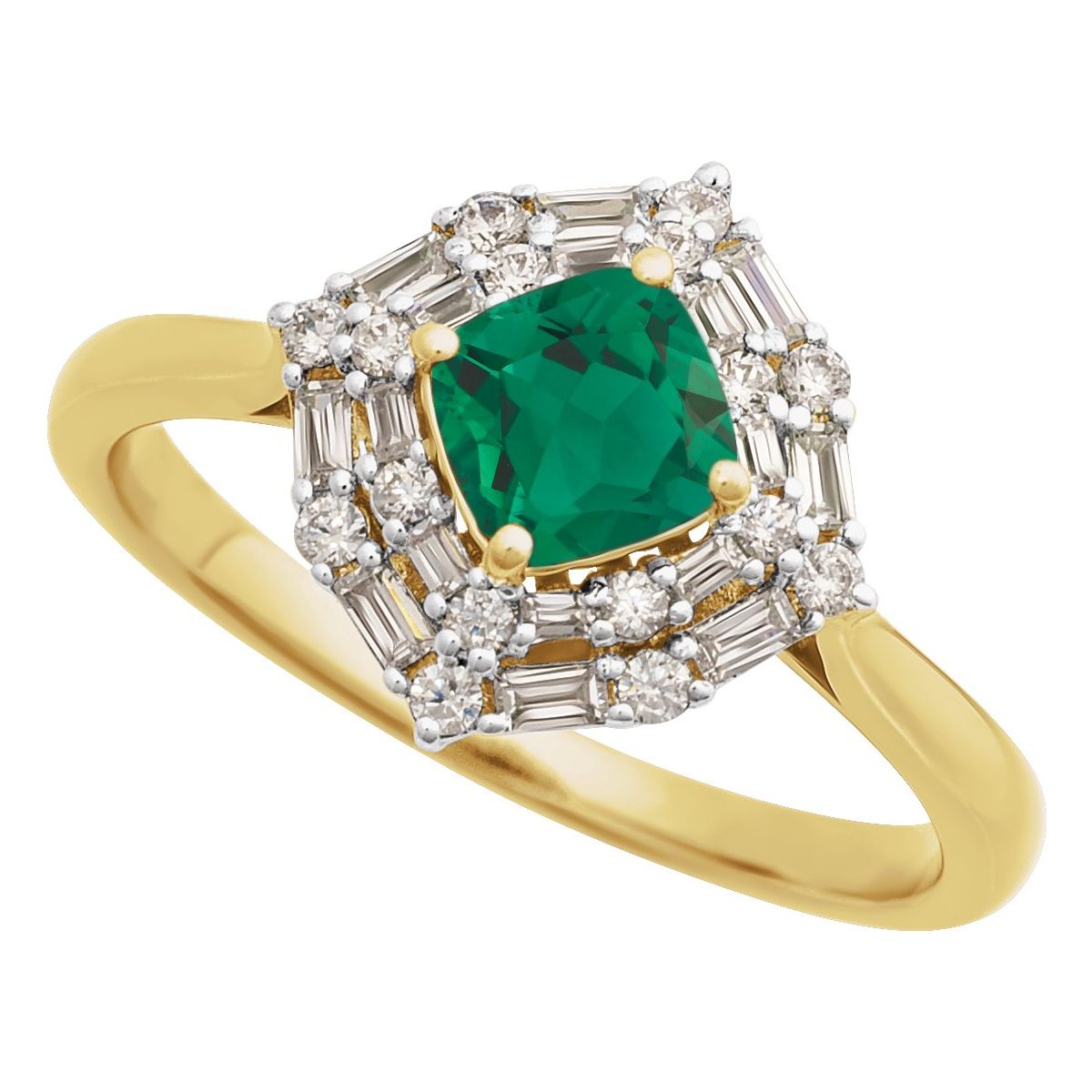 Halo-Style Ring