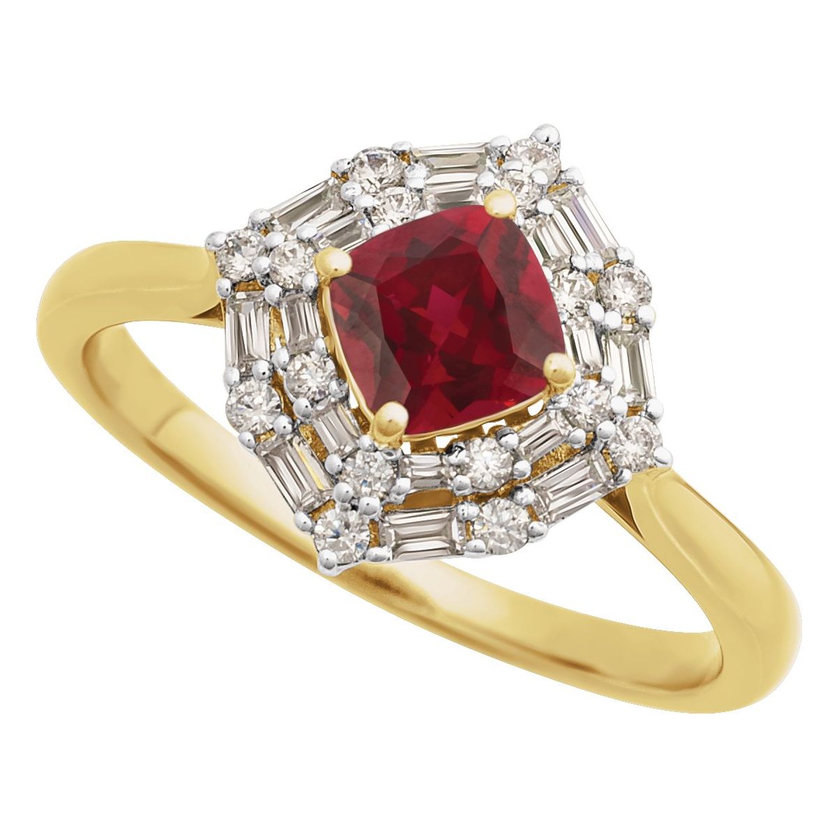 Halo-Style Ring