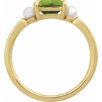 Accented Pearl Ring