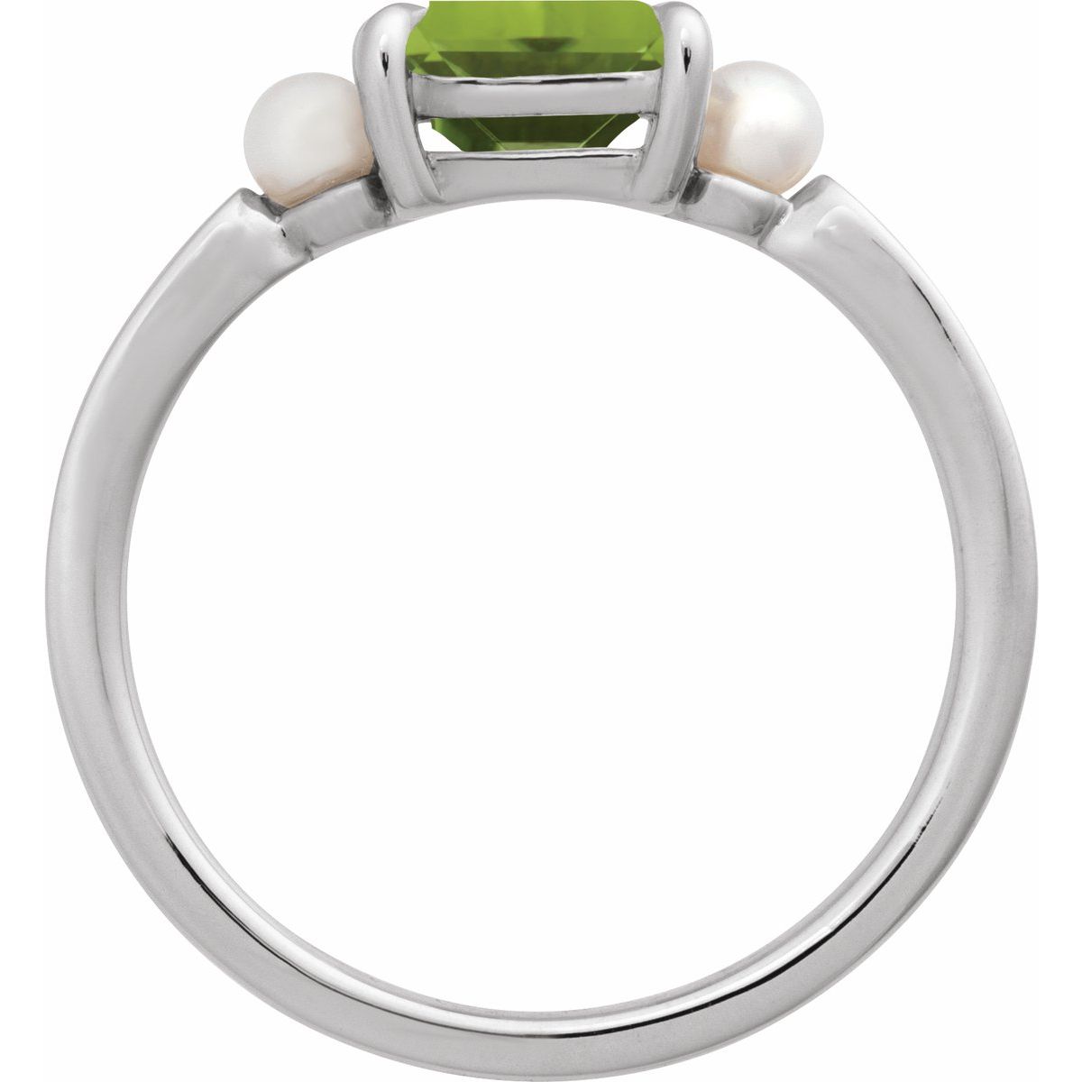 Accented Pearl Ring
