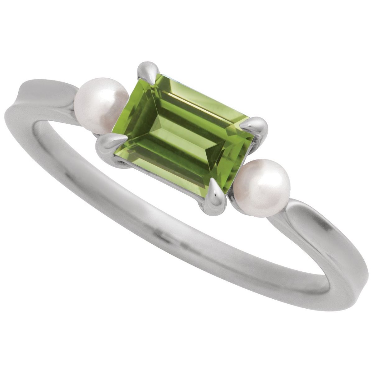 Accented Pearl Ring
