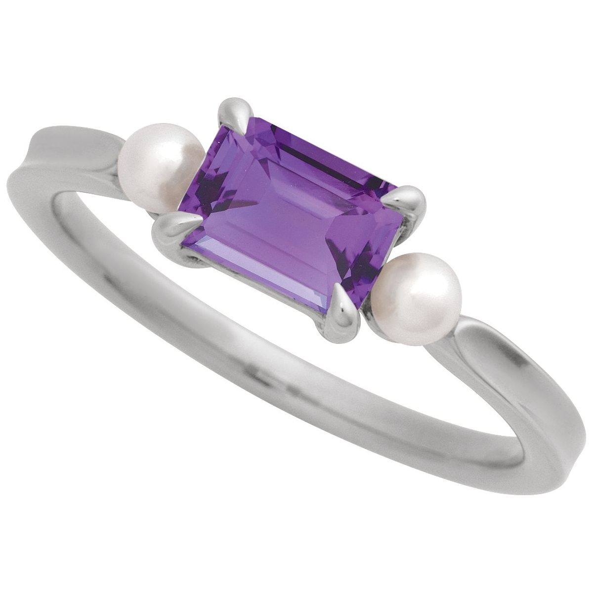 Accented Pearl Ring