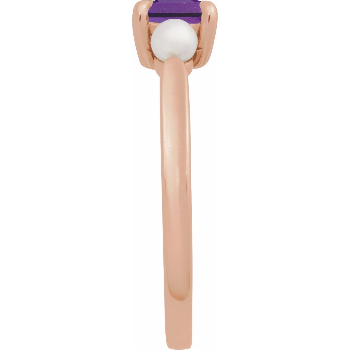 Accented Pearl Ring