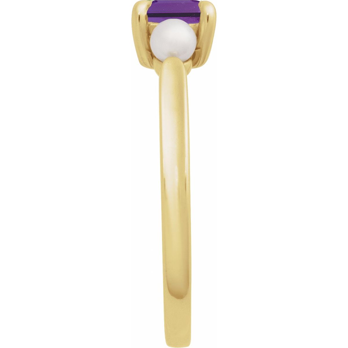 Accented Pearl Ring