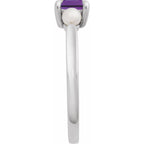 Accented Pearl Ring