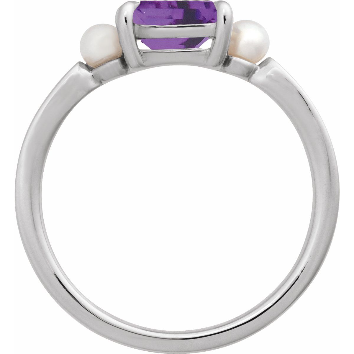 Accented Pearl Ring