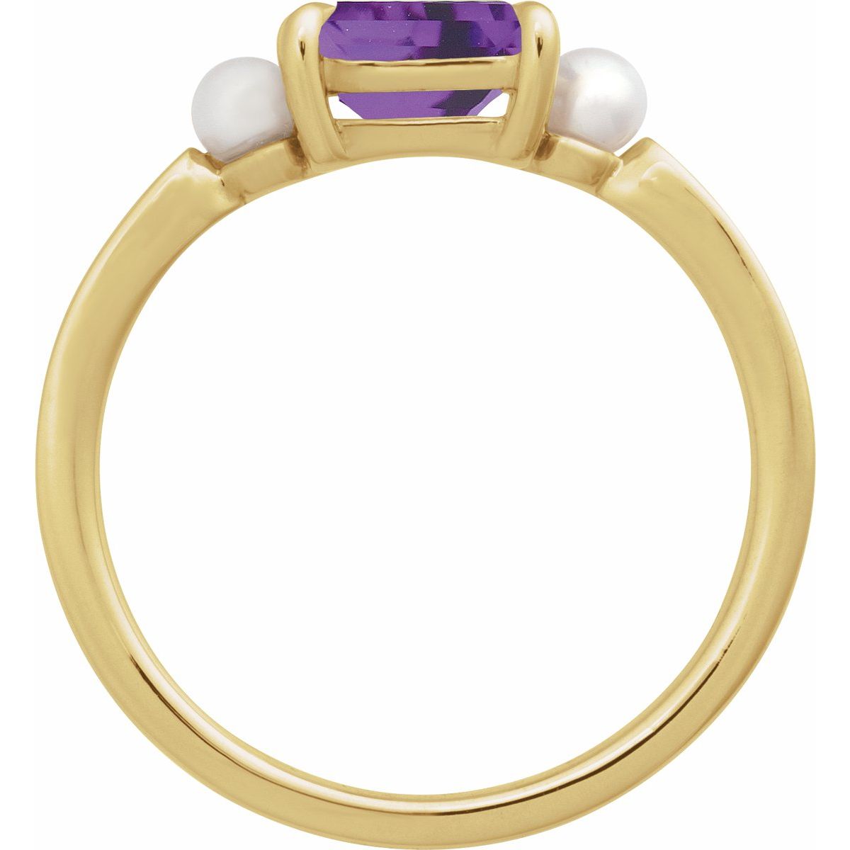 Accented Pearl Ring