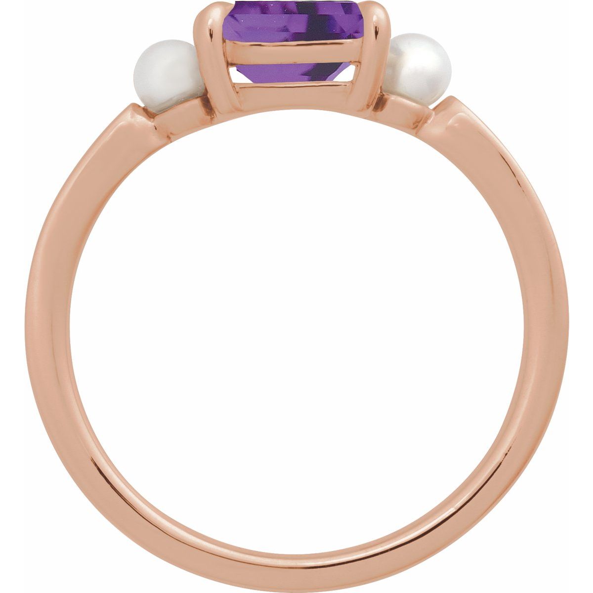 Accented Pearl Ring