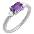 Accented Pearl Ring