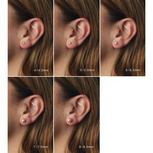 Pearl Stud Earrings