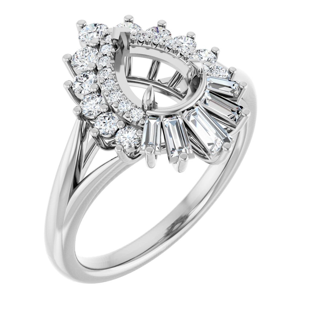Halo-Style Engagement Ring or Band