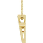 Accented Heart Necklace or Pendant