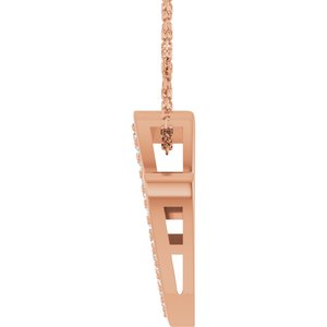 Accented Heart Necklace or Pendant