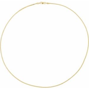 1.5 mm Hollow Franco Chain