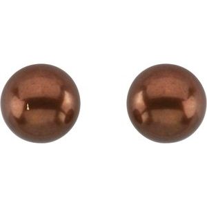 Pearl Stud Earrings