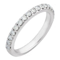 Accented Cathedral Engagement Ring or Band