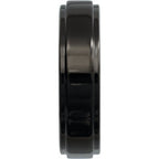 Stepped-Edge Comfort-Fit Flat Band
