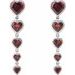 Accented Heart Earrings