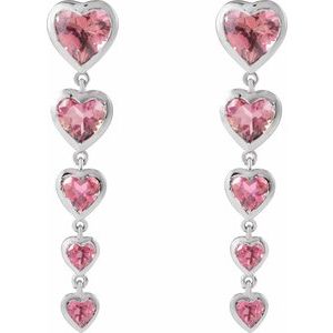 Accented Heart Earrings