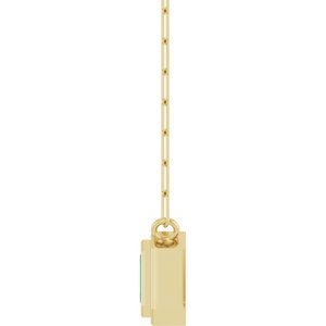 Round Bezel-Set Necklace or Center