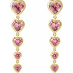 Accented Heart Earrings