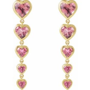 Accented Heart Earrings