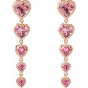 Accented Heart Earrings