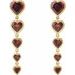 Accented Heart Earrings