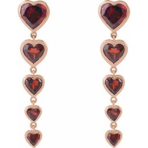 Accented Heart Earrings