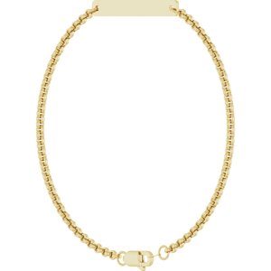 Engravable Link Bracelet