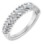 Double Row Anniversary Band